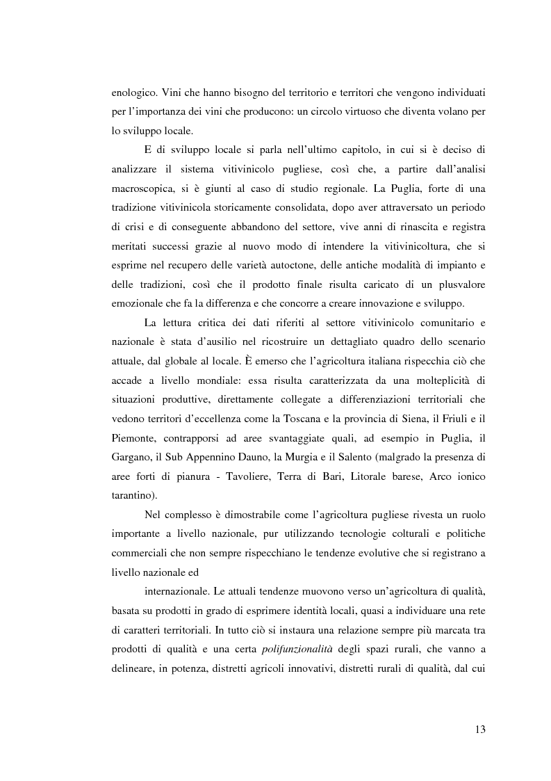 Anteprima della tesi: Vitivinicoltura e innovazione territoriale, Pagina 10