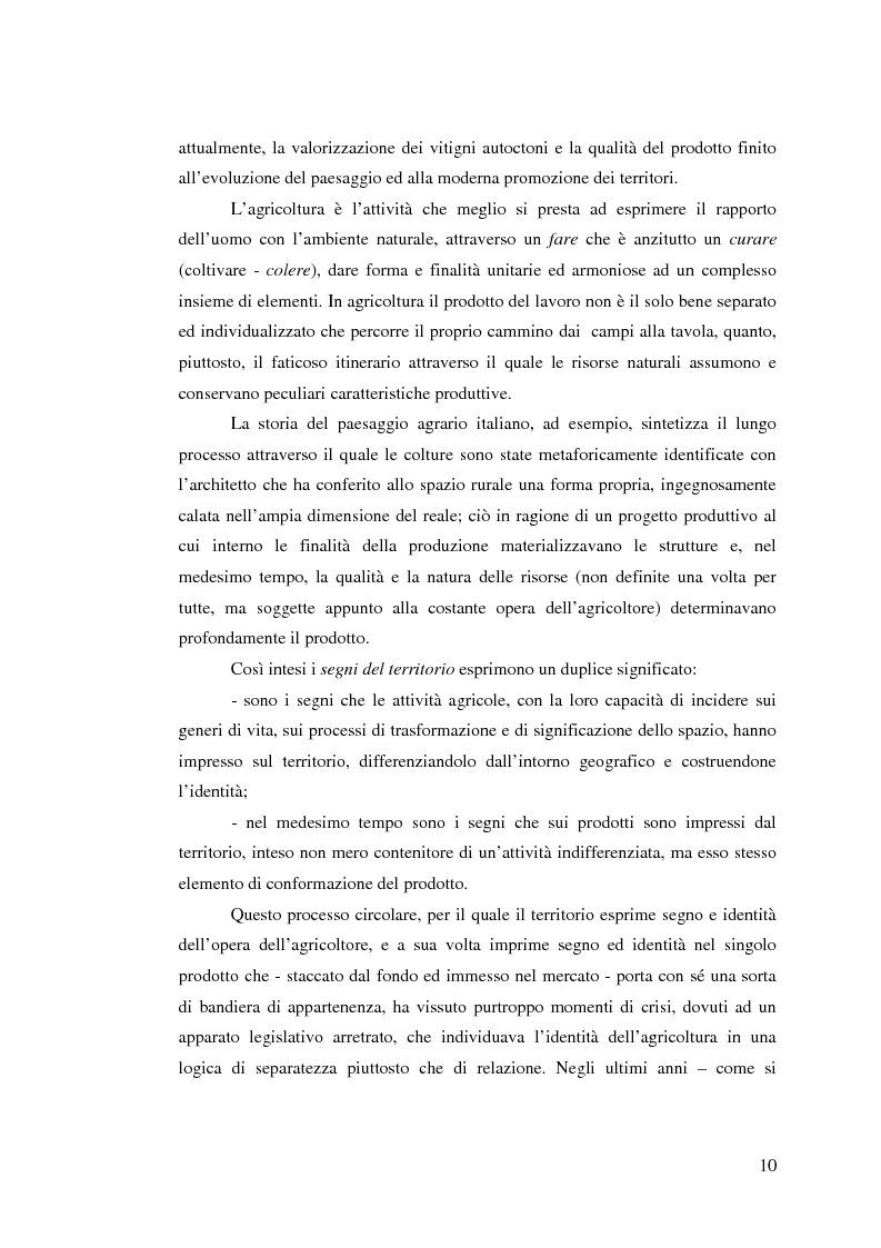 Anteprima della tesi: Vitivinicoltura e innovazione territoriale, Pagina 7