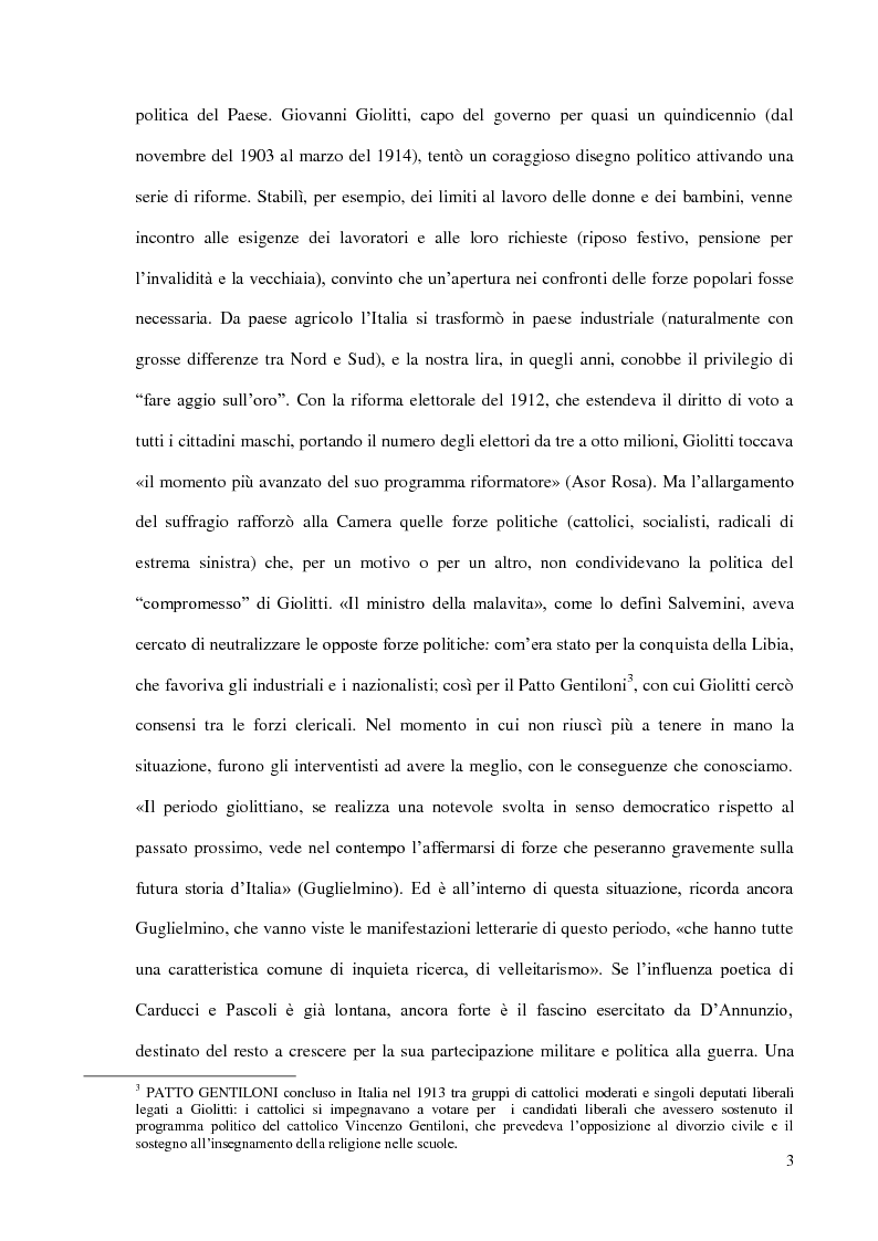 Anteprima della tesi: Il Podere di Federigo Tozzi, Pagina 3