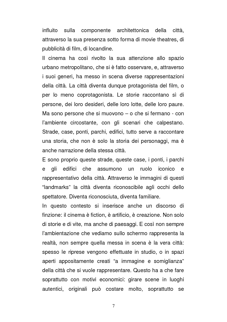 Anteprima della tesi: Il ruolo della città nella serie tv americana: New York in Sex and the City, Pagina 7