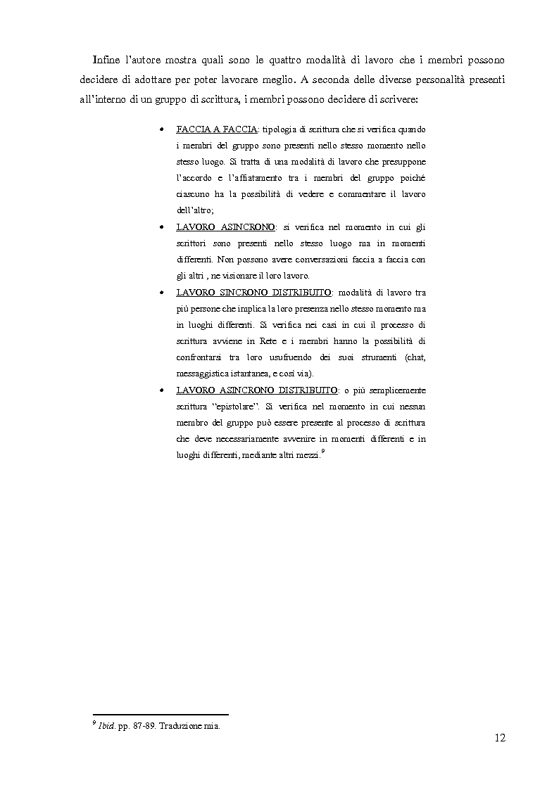 Anteprima della tesi: La Scrittura Collettiva dal manoscritto al web: storia e prospettive, Pagina 5