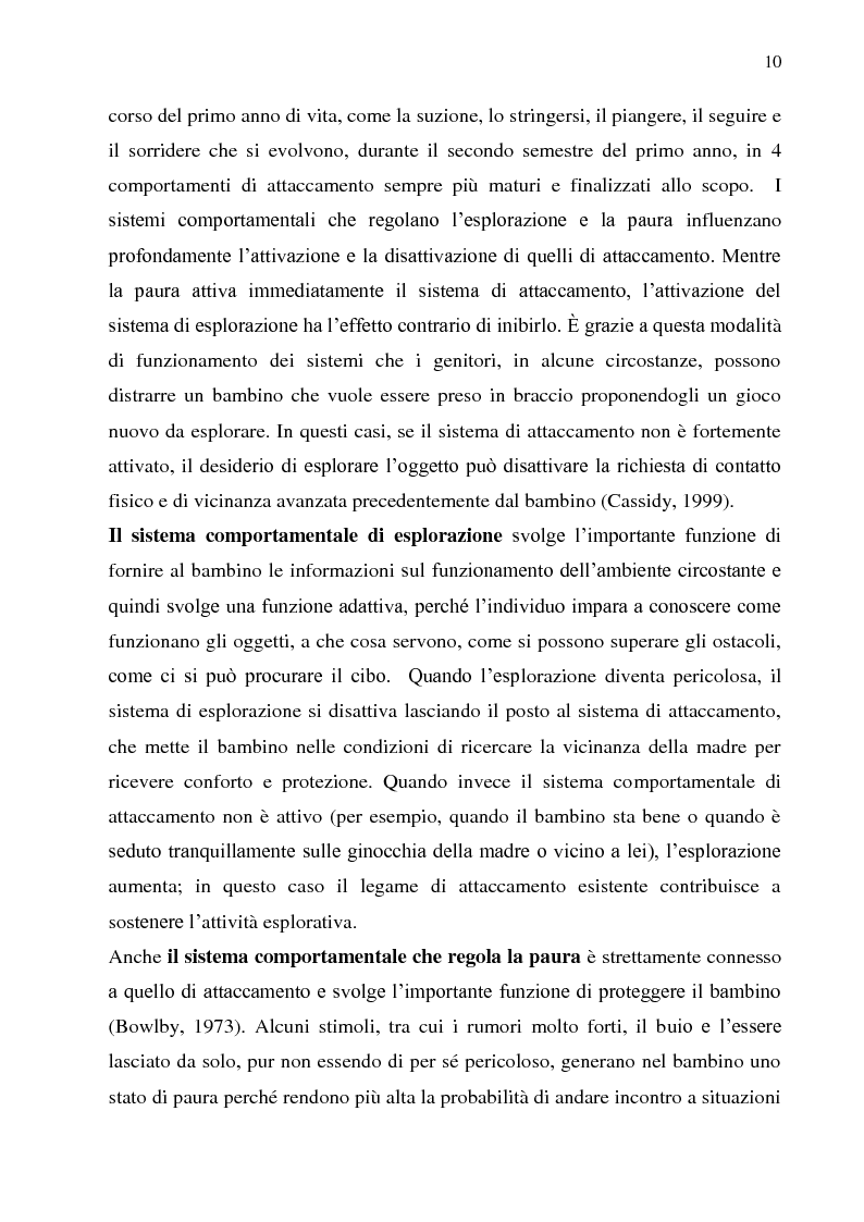 Anteprima della tesi: Stile disciplinare e sicurezza dell'attaccamento: uno studio empirico in due diverse fasce di età., Pagina 4