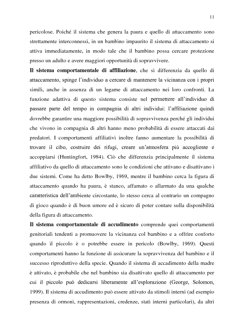 Anteprima della tesi: Stile disciplinare e sicurezza dell'attaccamento: uno studio empirico in due diverse fasce di età., Pagina 5