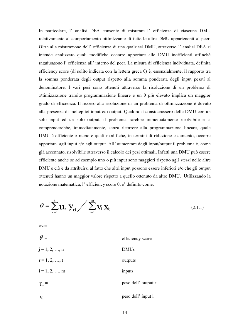 Anteprima della tesi: Peer Group Ranking di Fondi Comuni di Investimento: Modelli e Tecniche a Confronto, Pagina 3