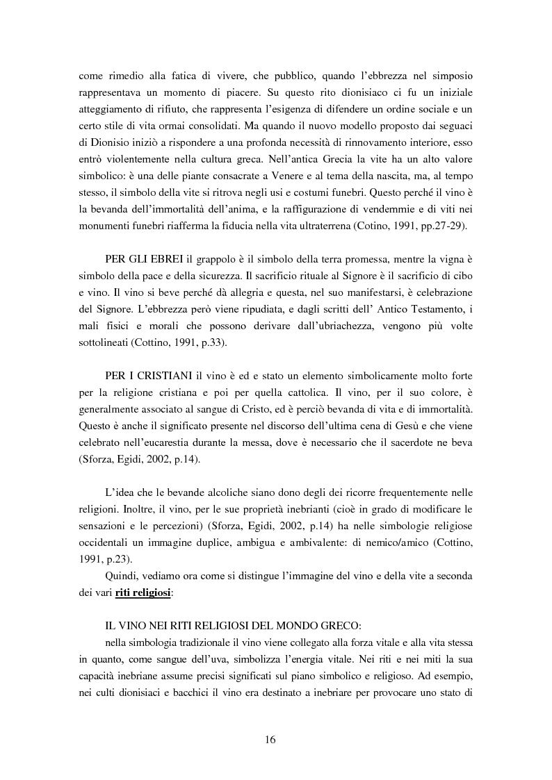 Anteprima della tesi: Giovani e alcol. Un approfondimento empirico nella realtà feltrina, Pagina 13