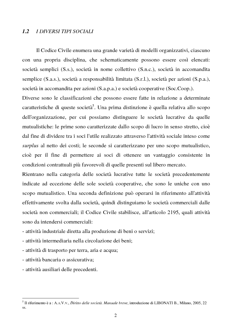 Anteprima della tesi: S.R.L. La partecipazione del socio attraverso l'assemblea e gli altri metodi di formazione delle decisioni: riflessi sulla redazione dello statuto., Pagina 3