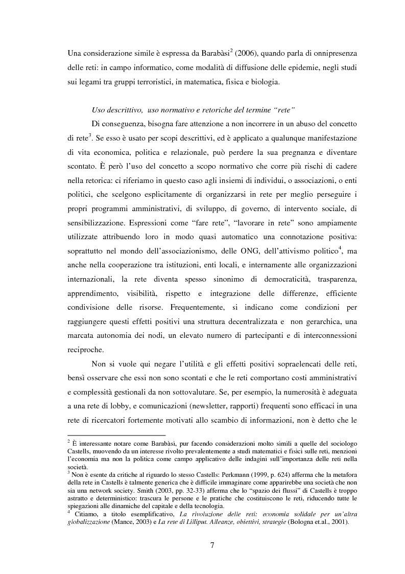 Anteprima della tesi: Reti internazionali e cooperazione tra città: logiche e problematiche del networking attivo nella definizione di politiche e progetti urbani, Pagina 8