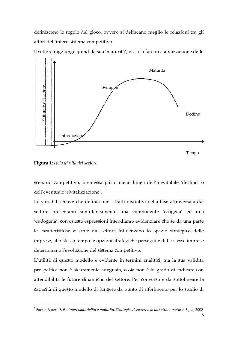 Anteprima della tesi: Metodologie di calcolo dei costi in un mercato maturo: il caso Duferdofin, Pagina 6