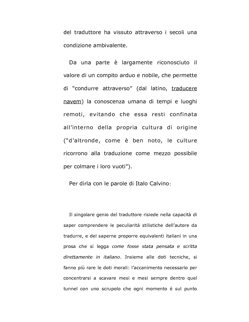 Anteprima della tesi: Il mondo da tradurre - Vita e professione di traduttori e interpreti, Pagina 3