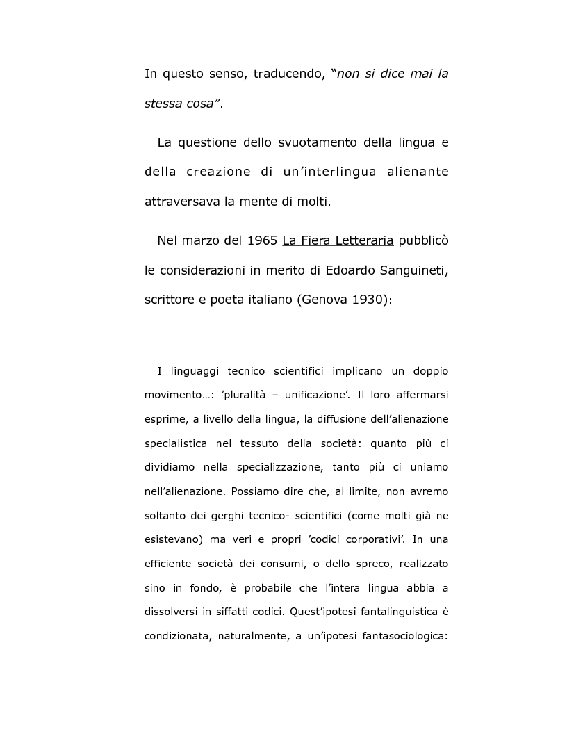 Anteprima della tesi: Il mondo da tradurre - Vita e professione di traduttori e interpreti, Pagina 5