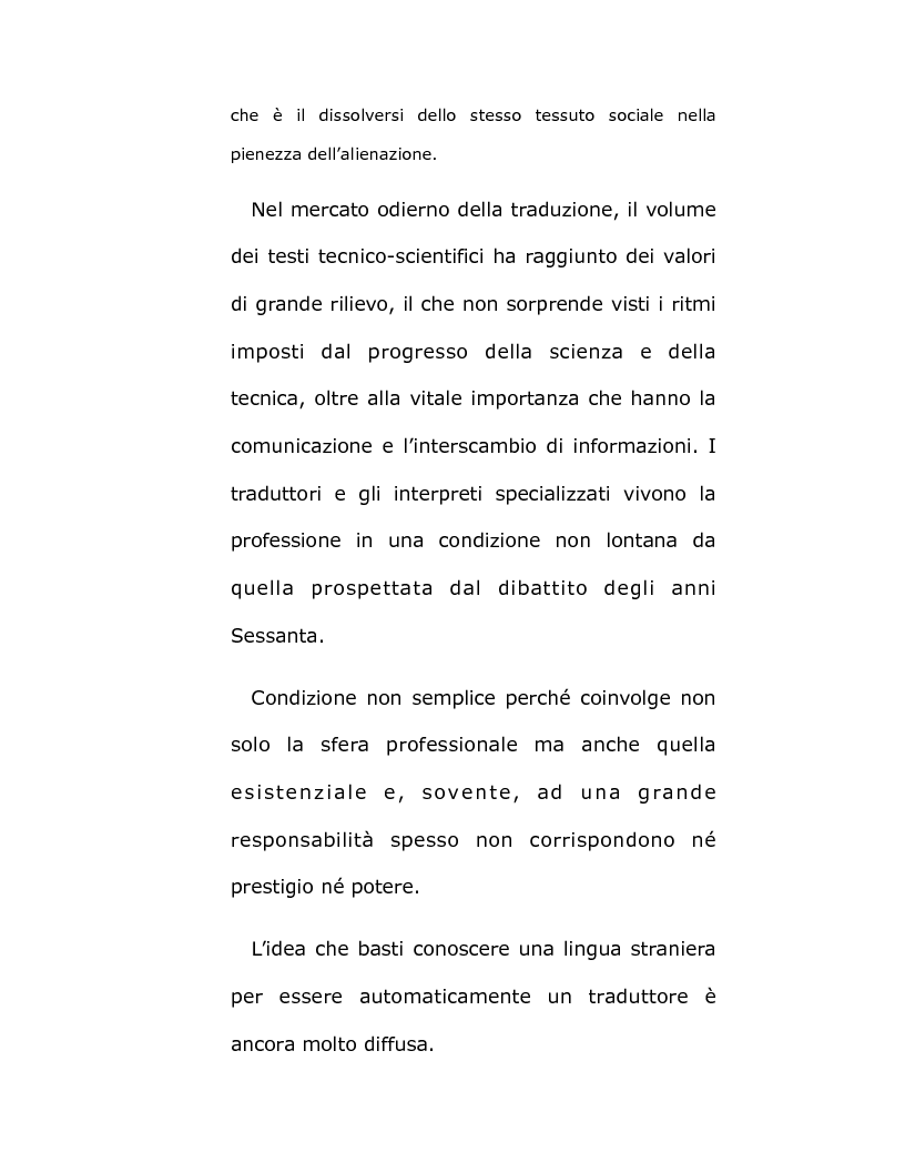Anteprima della tesi: Il mondo da tradurre - Vita e professione di traduttori e interpreti, Pagina 6