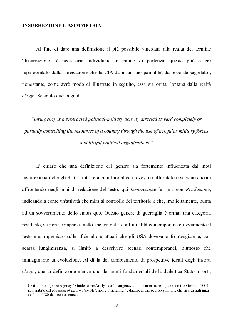Anteprima della tesi: Vincere la Pace - La Guerra d'Iraq paradigma dell'insurrezione contemporanea, Pagina 3