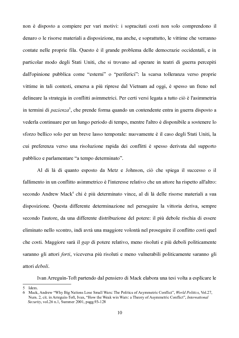 Anteprima della tesi: Vincere la Pace - La Guerra d'Iraq paradigma dell'insurrezione contemporanea, Pagina 5