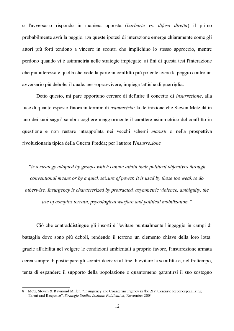 Anteprima della tesi: Vincere la Pace - La Guerra d'Iraq paradigma dell'insurrezione contemporanea, Pagina 7