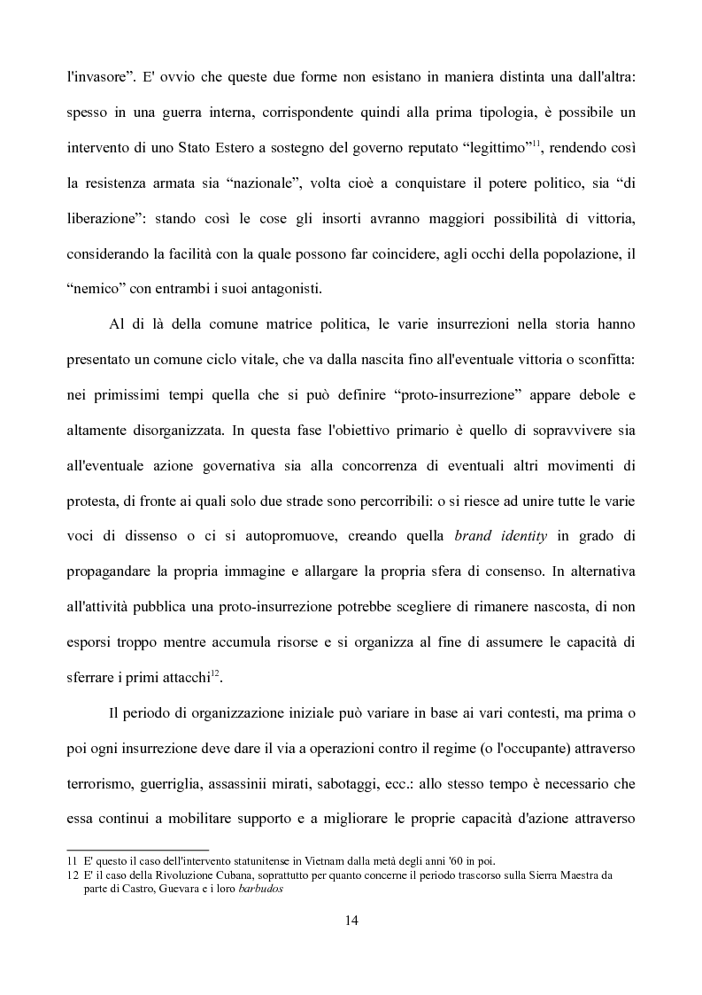 Anteprima della tesi: Vincere la Pace - La Guerra d'Iraq paradigma dell'insurrezione contemporanea, Pagina 9