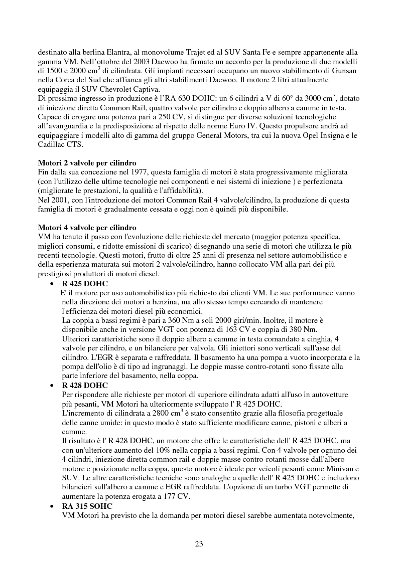 Anteprima della tesi: Verifica e ottimizzazione della distribuzione ad ingranaggi dei motori industriali e marini VM serie D, R, MD e MR con i software KISSsoft e KISSsys, Pagina 8