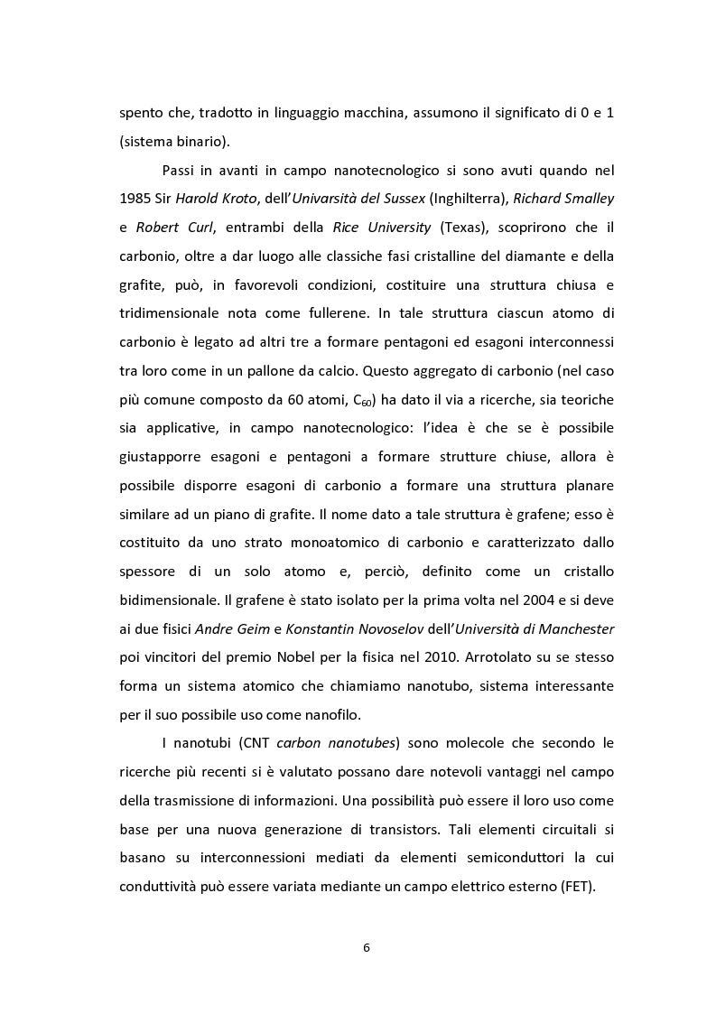 Anteprima della tesi: Calcoli da principi primi per lo studio degli effetti di bordo sulle proprietà strutturali ed elettroniche di nanostrisce di grafene, Pagina 3