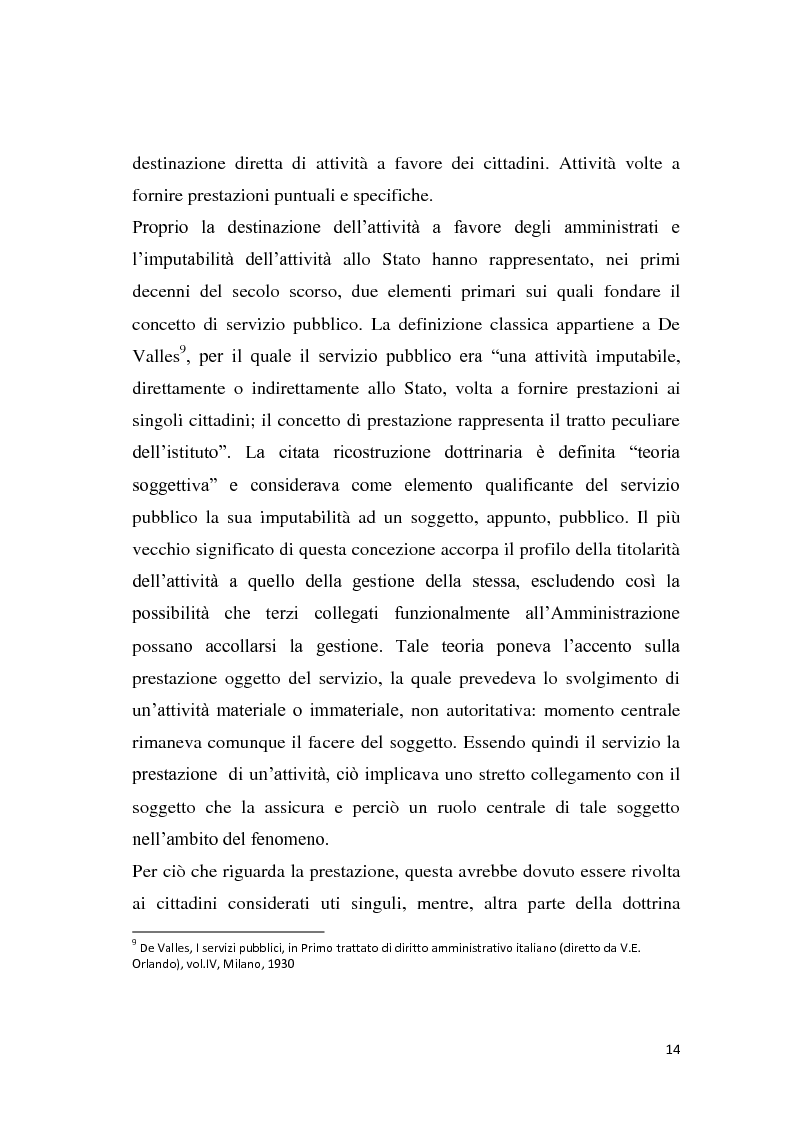 Anteprima della tesi: La riforma dei servizi pubblici locali, Pagina 11