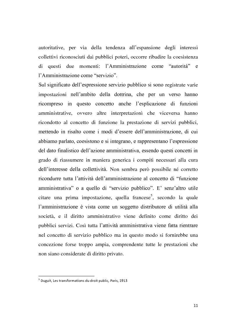 Anteprima della tesi: La riforma dei servizi pubblici locali, Pagina 8