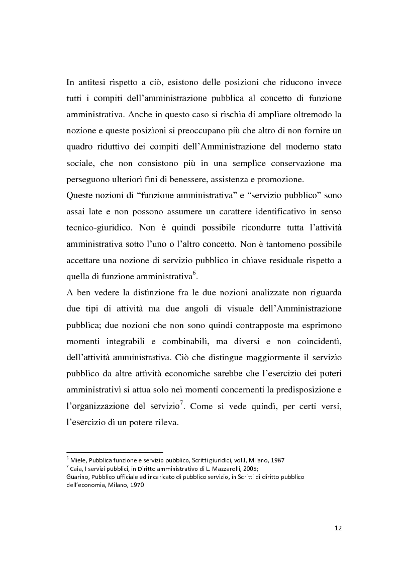 Anteprima della tesi: La riforma dei servizi pubblici locali, Pagina 9