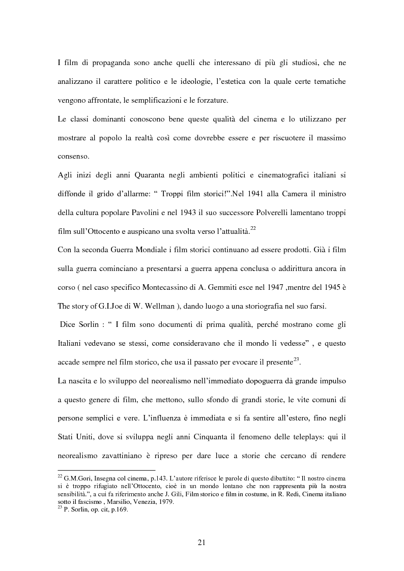 Anteprima della tesi: La battaglia di Montecassino nel cinema, Pagina 10