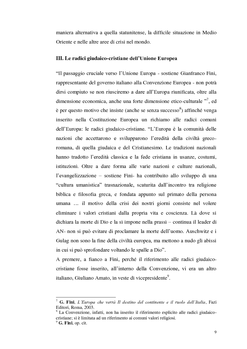 Anteprima della tesi: Il dibattito italiano sulla membership di Israele nell'Unione Europea, Pagina 7