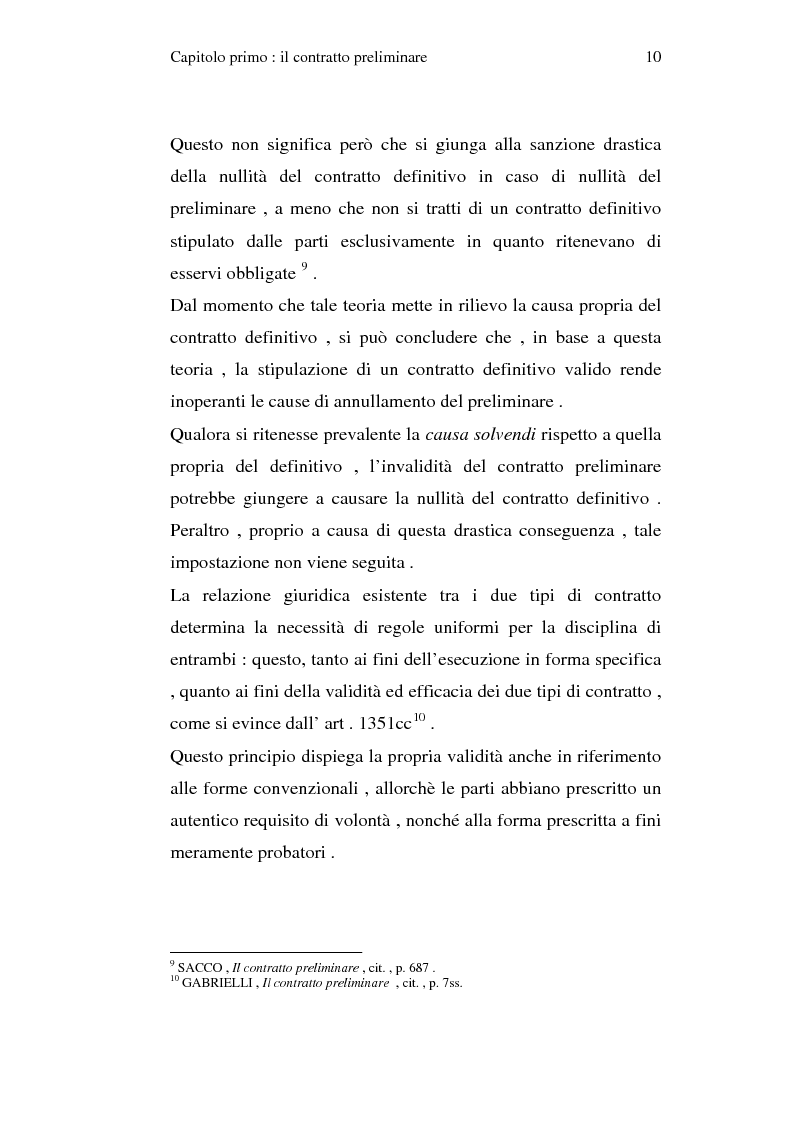 Anteprima della tesi: La trascrizione del contratto preliminare di compravendita immobiliare (diritto civile), Pagina 8