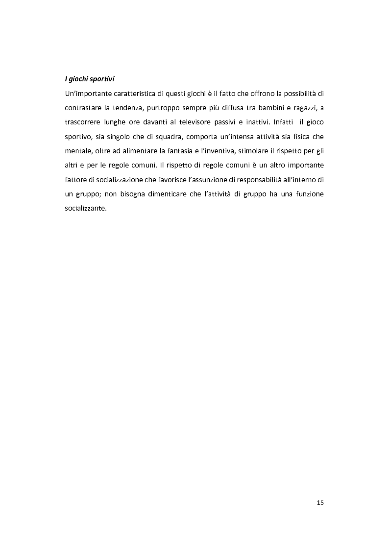 Anteprima della tesi: Il gioco come forma di socialità e interazione. Progetto Educational Ravensburger., Pagina 12