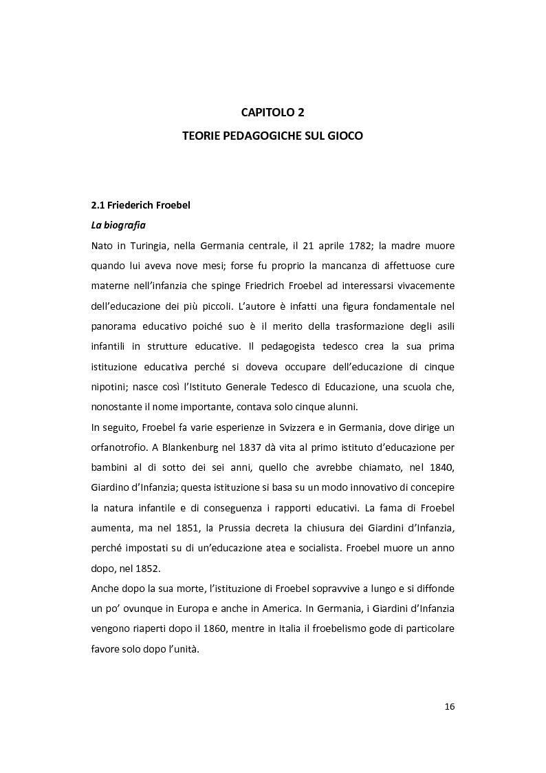 Anteprima della tesi: Il gioco come forma di socialità e interazione. Progetto Educational Ravensburger., Pagina 13