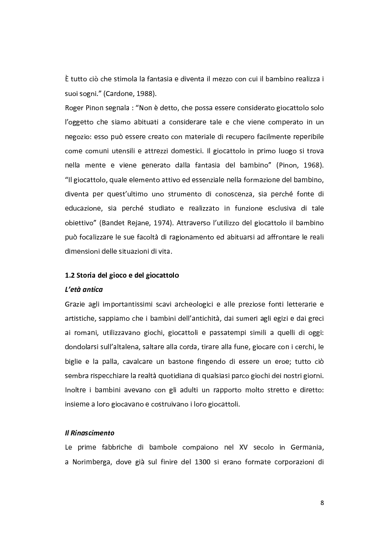 Anteprima della tesi: Il gioco come forma di socialità e interazione. Progetto Educational Ravensburger., Pagina 5