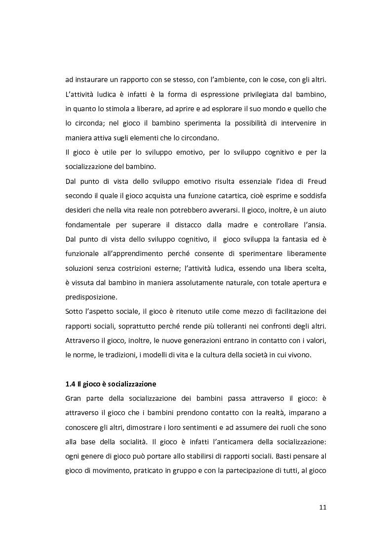 Anteprima della tesi: Il gioco come forma di socialità e interazione. Progetto Educational Ravensburger., Pagina 8