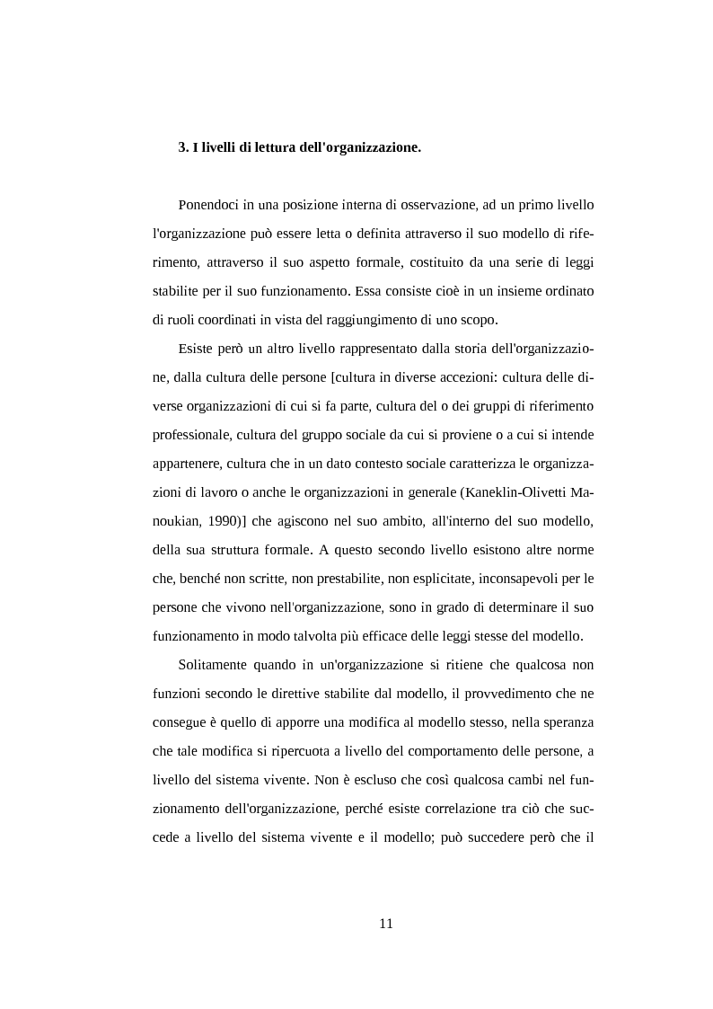 Anteprima della tesi: Il legame sociale tra individuo e organizzazione lavorativa, Pagina 10