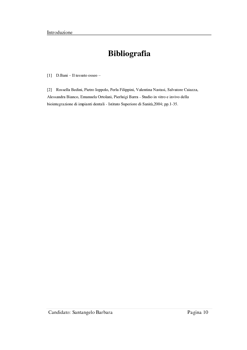 Anteprima della tesi: Studio della stabilità primaria di perni dentali innovativi inseriti con tecnologia Piezosurgery, Pagina 8