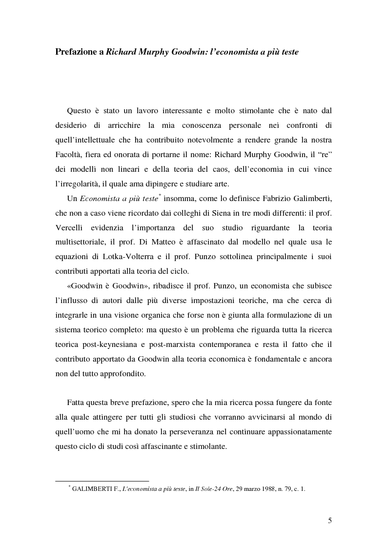 Anteprima della tesi: Richard Murphy Goodwin: l'economista a più teste, Pagina 4