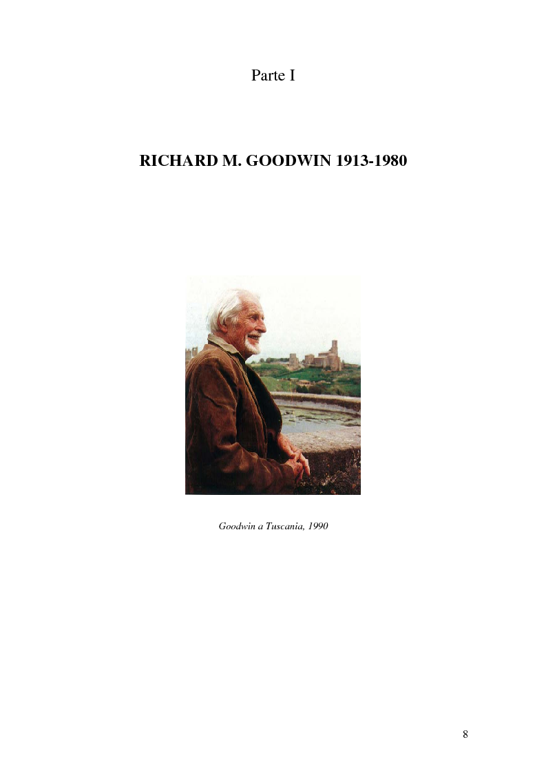 Anteprima della tesi: Richard Murphy Goodwin: l'economista a più teste, Pagina 7