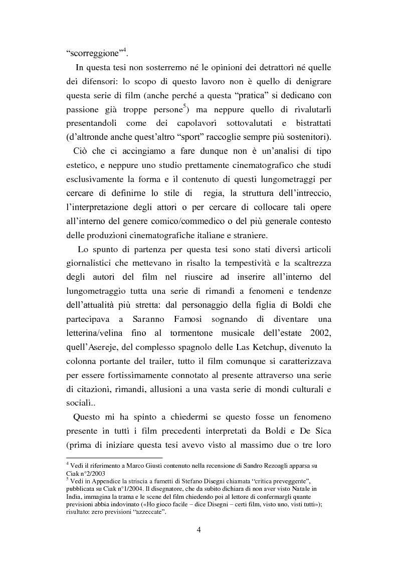 Anteprima della tesi: Il film-panettone e il presente: forme dell'intertestualità nella serie di film ''Vacanze di Natale'', Pagina 3