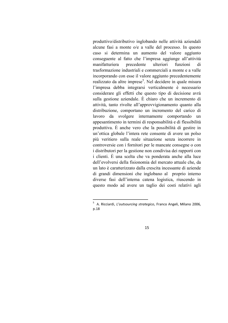 Anteprima della tesi: Il controllo dei processi aziendali: l'eccellenza operativa, Pagina 13