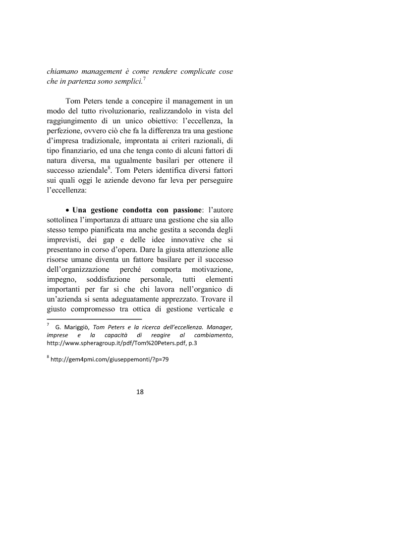 Anteprima della tesi: Il controllo dei processi aziendali: l'eccellenza operativa, Pagina 16