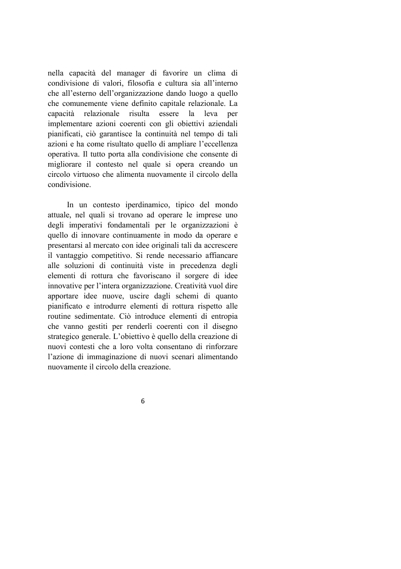 Anteprima della tesi: Il controllo dei processi aziendali: l'eccellenza operativa, Pagina 4