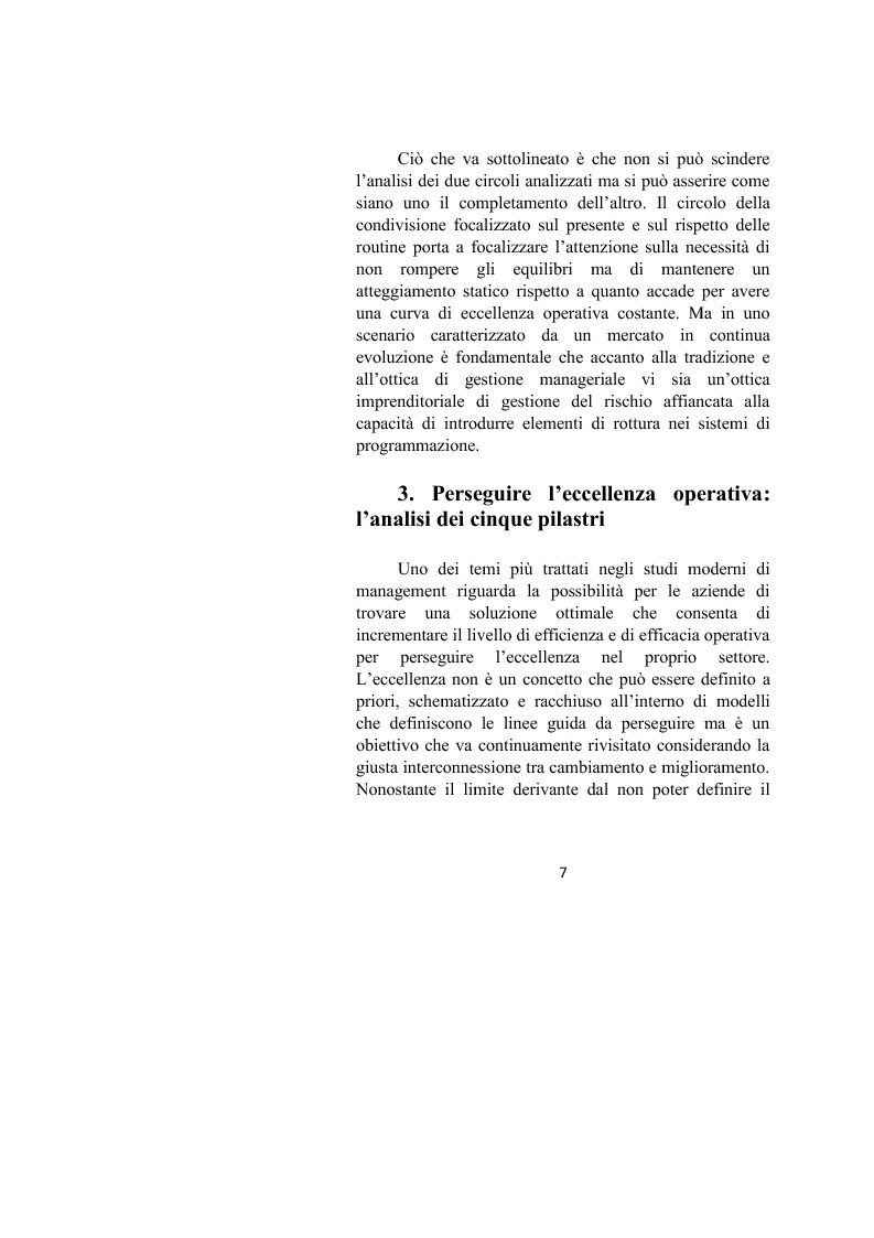 Anteprima della tesi: Il controllo dei processi aziendali: l'eccellenza operativa, Pagina 5