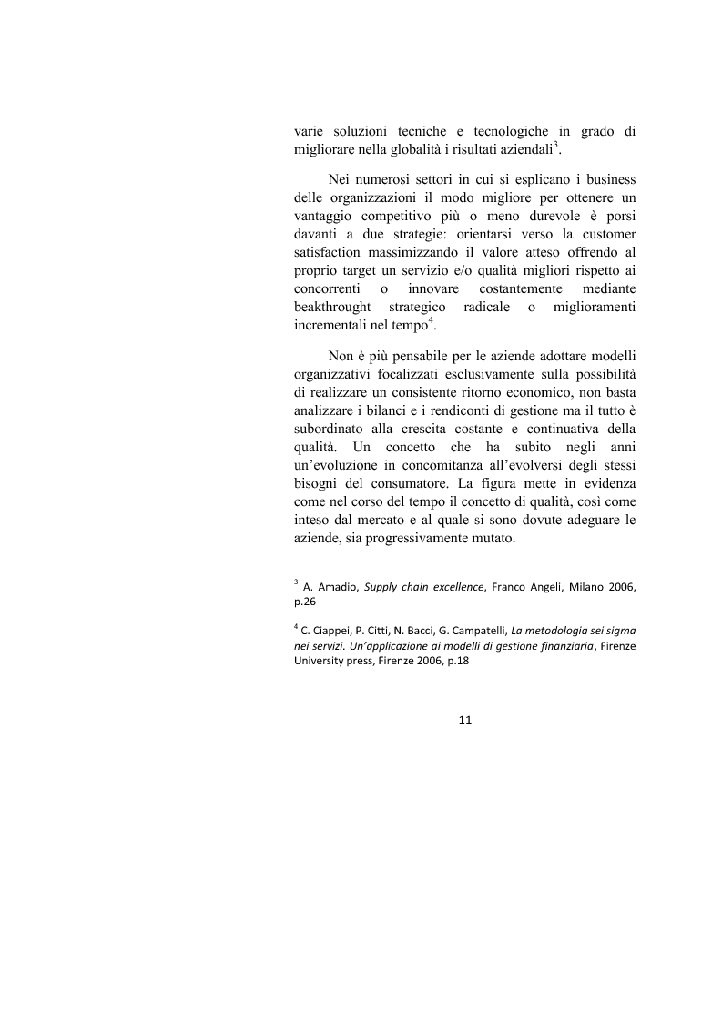 Anteprima della tesi: Il controllo dei processi aziendali: l'eccellenza operativa, Pagina 9