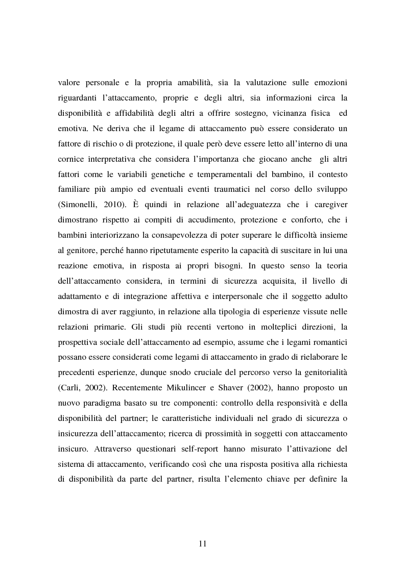 Anteprima della tesi: La genitorialità in situazioni a rischio: tossicodipendenza materna e comunità madre-bambino, Pagina 4