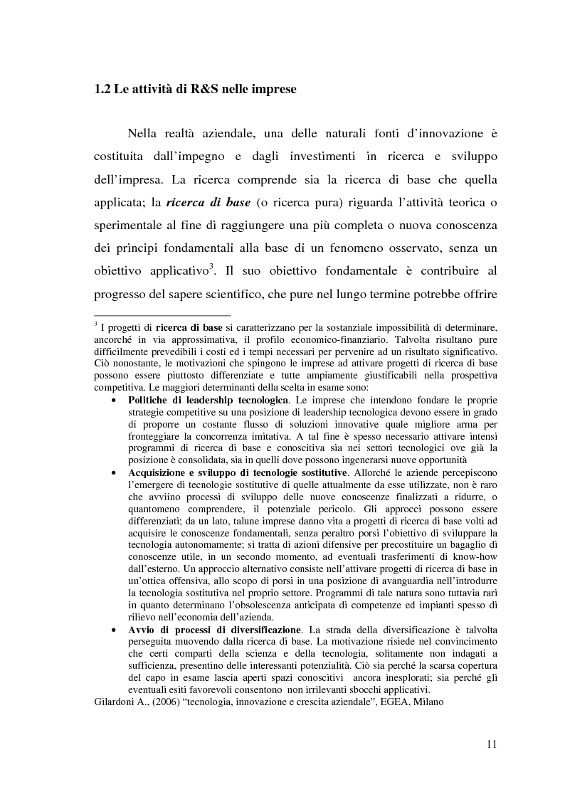 Anteprima della tesi: Innovazione come fonte di vantaggio competitivo e creazione di valore: il caso aziendale Fastweb, Pagina 9