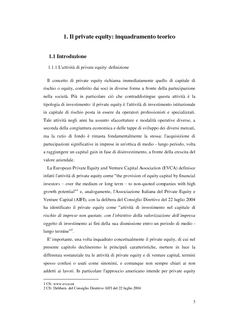 Anteprima della tesi: La ricerca del rendimento: l’impatto della crisi sul private equity, Pagina 4