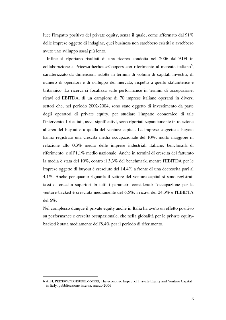Anteprima della tesi: La ricerca del rendimento: l’impatto della crisi sul private equity, Pagina 7