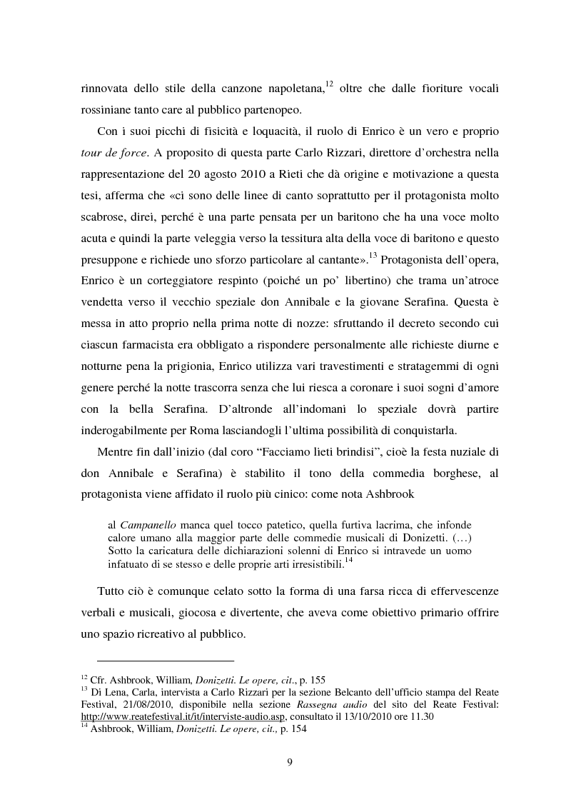 Anteprima della tesi: La messa in scena de ''Il campanello'' di Donizetti al ''Reate Festival'' di Rieti tra tradizione e tecnologie: olografia e scenografia, Pagina 8