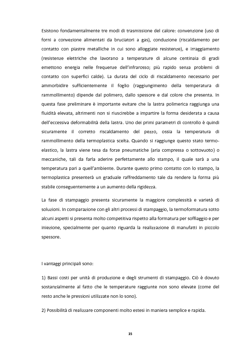 Anteprima della tesi: La simulazione del processo di termoformatura per materiali compositi fibrorinforzati a matrice termoplastica, Pagina 3