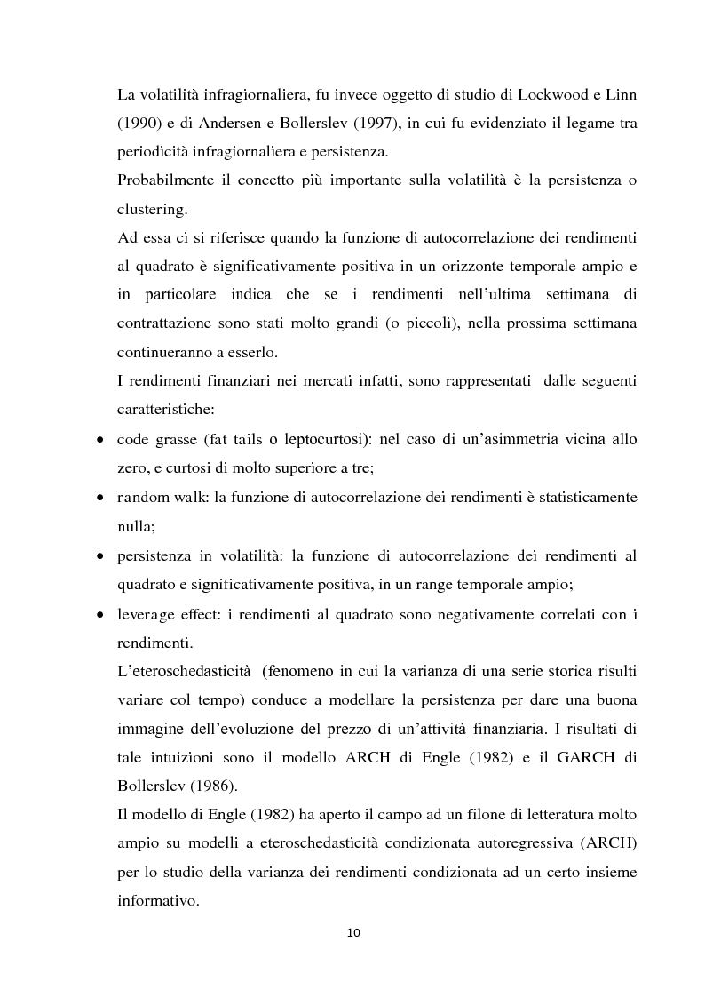 Anteprima della tesi: Credit spreads, crash di mercato e volatilità, Pagina 4