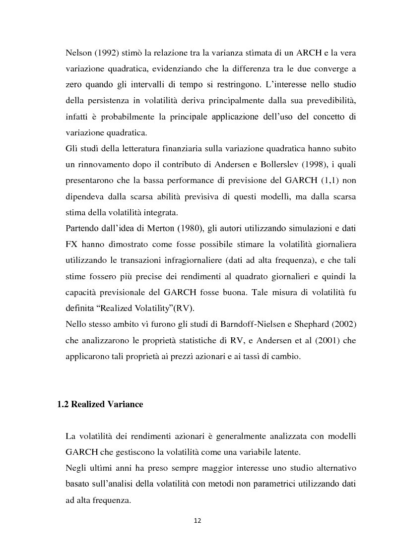 Anteprima della tesi: Credit spreads, crash di mercato e volatilità, Pagina 6