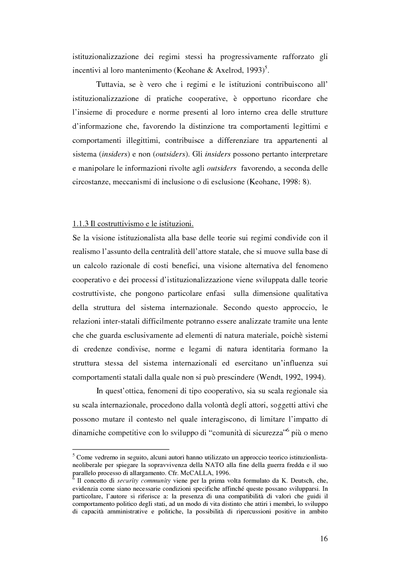 Anteprima della tesi: La gestione della sicurezza europea tra governance e frammentazione. Il ruolo delle istituzioni e il caso del Kossovo, Pagina 11